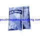 Water proof poly ice pack bag for gal, Nylon plastic bag for cooler