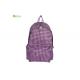 210D polyester with printing Backpack Duffle Travel Luggage Bag