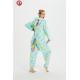 Wholesale Soft Polyester Fluffy Flannel Fleece Unicorn Kigurumi Costume Pajamas