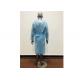 Water Repellant Non Woven Surgical Gown / Non Woven Isolation Gown