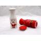 Strong Dolomite Ceramic Houseware / Ceramic Milk Bottle For Christmas Decoration