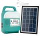 Mini Portable Small Solar Generator Energy System With Radio Blubs For Home