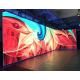 Curved Indoor LED Advertising Screens , Large 55 Inch Seamless LED Wall