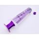 Oral Dosing Medical Disposable Syringe 50ml 60ml With Tip Cap 20cm