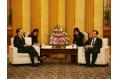 Li Wancai meets British Ambassador Sebastian Wood