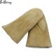 Lady Sheepskin Shearling Leather Mitten Gloves For Winter Fashion Designs