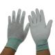 Grey 13G 280D Nylon PU Coated Palm Fit ESD Gloves