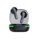 On-Ear Style Waterproof TWS Earphones with Low Latency and Transparent LCD