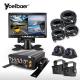 Remote Monitor Mobile DVR System 1080P 720P HDD MDVR 4G GPS 7 Inch Screen AHD Camera Kit