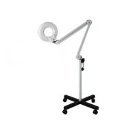 Floor Standing Magnifier Lamp , Metal / Plastics Floor Lighted Magnifying Lamp
