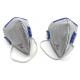 Vertical Foldable FFP3 Dust Mask , FFP3 Respirator Mask With Valve