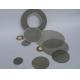 Multilayer extruder filter disc screen packs with spot welded or frame edges