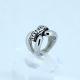 FAshion 316L Stainless Steel Ring With Enamel LRX310