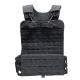 Black S-XXL Outdoor Sport Training Vest with Quick Release System Essential Gear