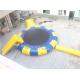 water trampoline , inflatable water trampoline with slide and tube