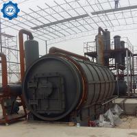 30ton Continuous Waste Plastic Scrap Tyre Recycling Pyrolysis To Oil Plant