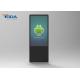 Full HD Touch Screen Advertising Displays Floor Free Standing LCD Advertising Display