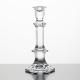 Crystal Clear Glass Candle Holder 23cm Tall Skinny Candle Sticks
