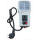 Portable power meter analyzer with illumination, current voltage power factor frequency upper lower limit alert setting