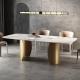 Luxury Marble Square Dining Table, Used For Wedding Invitations