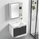 Ceramic Basin Modern Bathroom Mirror Cabinet With Long Lasting Performance