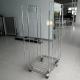 Metal Frame Luggage Trolley Silver For Delivery Luggage Or Goods