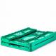 Solid Box Style Stackable Plastic PP Container for Heavy Duty Collapsible Box Turnover