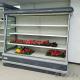 Glass Door Supermarket Display Refrigerator Vertical for beverage Morden Style