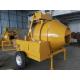 500 Liter Reverse Drum Diesel Concrete Mixer With Hydraulic Hopper