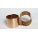 Bronze Sliding Bearing CuSn8P DIN1494 Standard Low Friction Thin Wall Structure