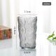 350ml Clear Glass Tumbler Drinking Cups Set for Daily Use Water Glass Cold Beverage Cup