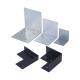 Processing Custom Metal Stamping L-Shaped Wooden Box Edge Fixed Angel Guard Galvanized Iron Hardware Parts