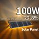 Monocrystalline Silicon 100W 200W Solar Panel PV Cells Module Portable Folding Solar Panel