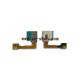 Sliver Compatible Cell Phone Flex Cable For Huawei U8661 On Off