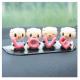 4pcs set resin lovely pig wedding promotion gift souvenir