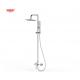 Chrome Color Brass Thermostatic Tub Shower Faucet OEM Round Classical