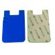 Silicone rubber phone card holder two layers with double pockets