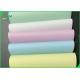 48g Pink Blue White Continuous Carbonless Copy Paper Roll For Print Bill