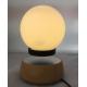Customize spin magnetic floating levitating led bulb lamp display racks