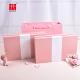 Clamshell Rigid Cardboard Gift Boxes Book Shape Handmade OEM