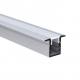 Profiles Aluminium Extrusion For LED Strip Lighting Square Anodized