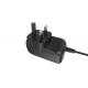 3 Prong UK Plug AC DC Switching Power Adapter 24w Wall Mount 3 Pin