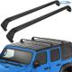 40kg Capacity Car Spares Parts Jeep Wrangler Roof Rack Cross Bars Cargo rail Rack