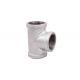 Durable Malleable Iron Tee Galvanised Malleable Pipe Fittings High Strength