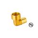 Water Pipe Connector Plumbing Male Thread Brass Pipe Fitting Custom Made Precision