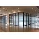 Tailored Glass Partitions - Customizable Color and Height for Modern Indoor Spaces