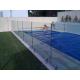 R2 Corner Pool Fencing Glass Panel Thermal Stability Withstand 250℃