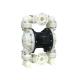 0.83mpa Air Powered PP Polypropylene Diaphragm Pump For Chemical Plant