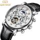 KINYUED New Style Watches Men Luxury Watch Movement Mechanical Watch Mechanical Tourbillon