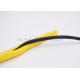 Cable Management Wrap Around Cable Sleeve Halogen Free Polyester Surface
